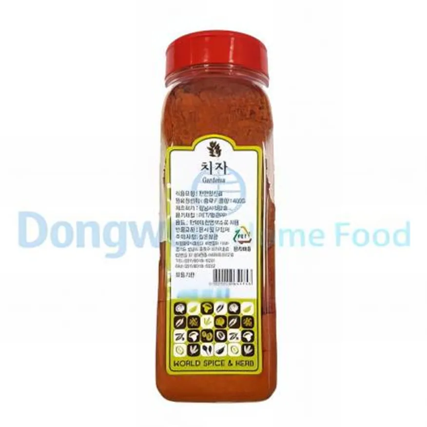 (16:30마감(D) 치자가루(중국산/월드/치자100%/400g)EA 이미지