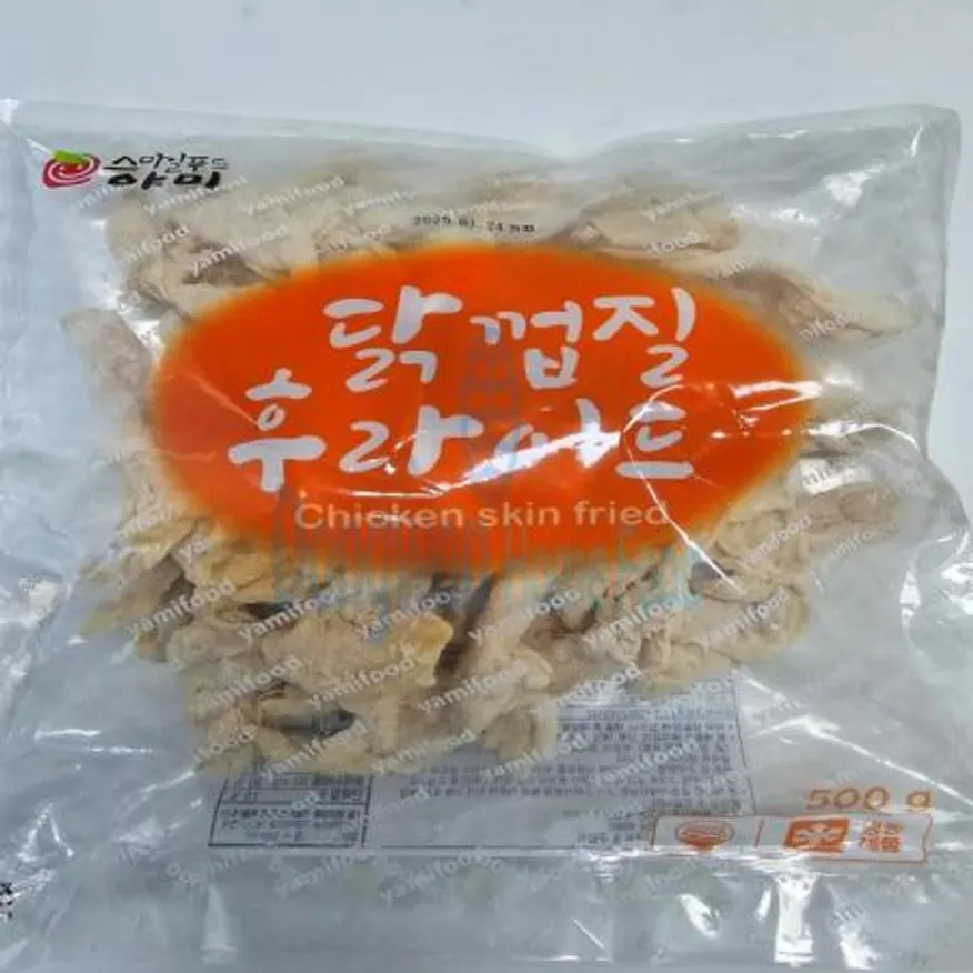 (16:30마감(D) 닭껍질후라이드(야미푸드/닭껍질:국내산/500g)EA 이미지