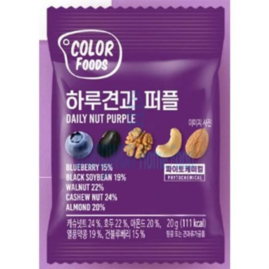 (16:30마감(D) 하루견과퍼플(선명농수산/20g*80입/W)BOX 이미지