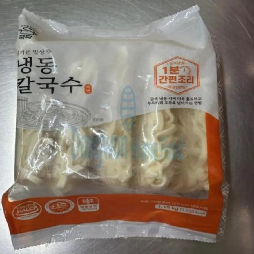 (16:30마감(D) 칼국수(동성/냉동/1.15kg(230g*5입)*8EA)BOX 이미지