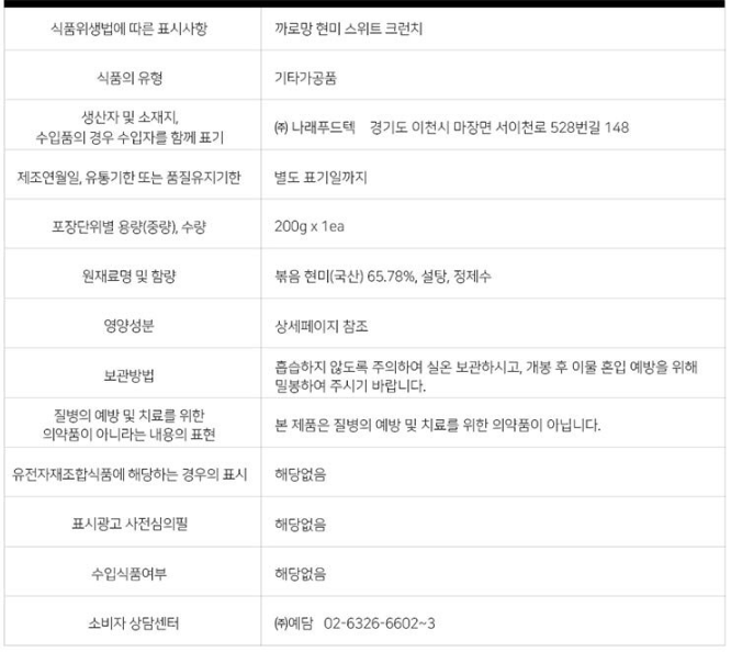 상품정보제공고시