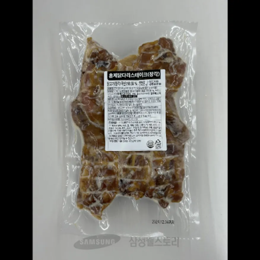 (16:30마감)훈제닭다리스테이크(장각)(선진FS/1KG(165G내외*6EA)/계육:국산) 이미지