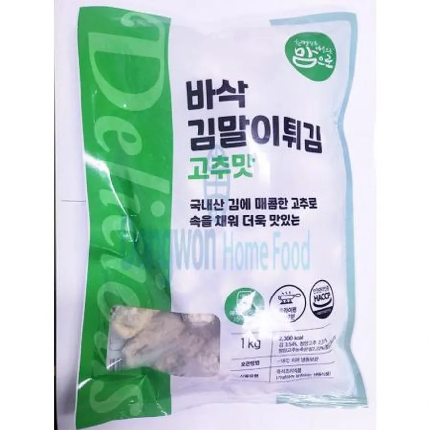 (16:30마감(D) 김말이튀김(고추맛/도야지/냉동/1KG)EA 이미지
