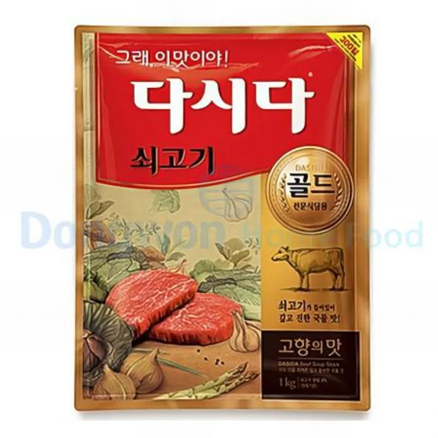 (16:30마감(D) 다시다(백설/쇠고기골드/전문식당용)1kg 이미지