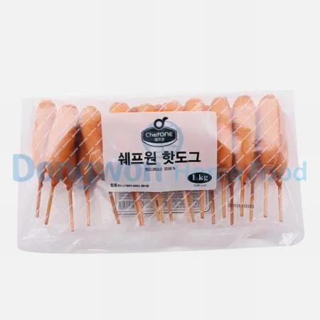 (16:30마감(D) 청정원쉐프원핫도그(대상/1kg)EA 이미지