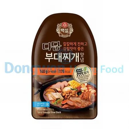 (16:30마감(D) 백설부대찌개양념장(다담/140g)EA 이미지