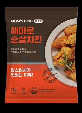 (16:30마감(D) 순살치킨(비축)(해마로/냉동/닭고기:브라질산/약40입/1kg)EA 이미지