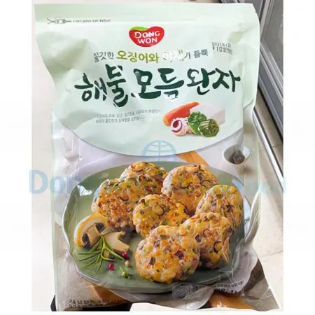 (16:30마감(D) 해물모듬완자(오징어:외국산/동원F&B/1kg)EA 이미지
