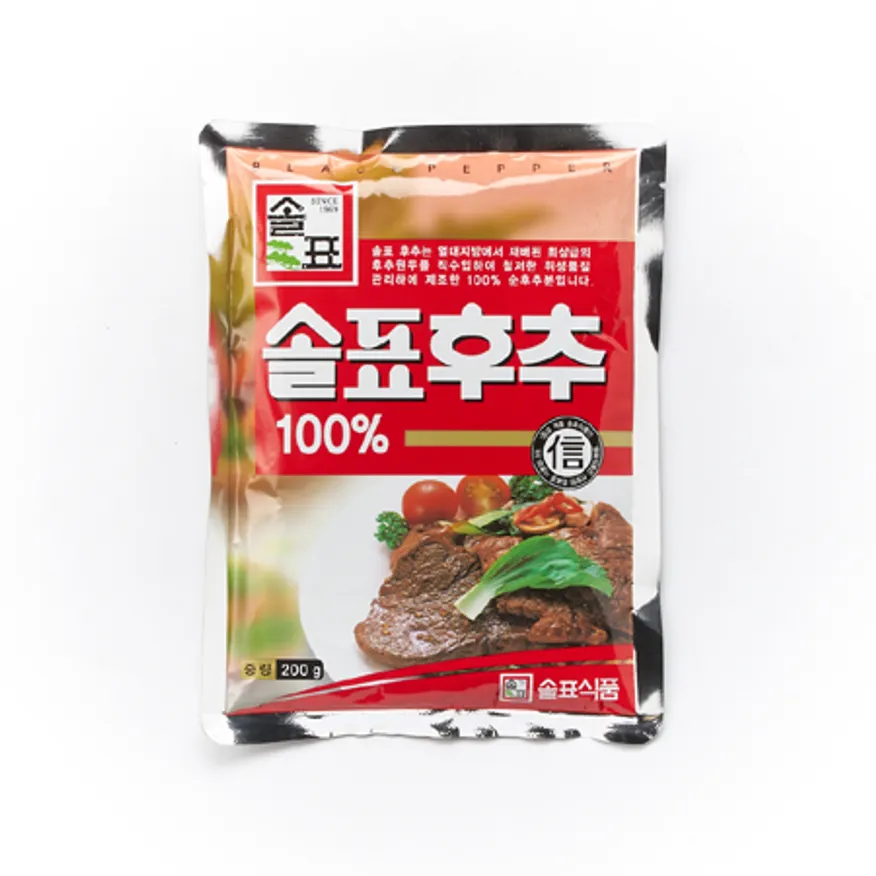 (16:30분마감)솔표 흑후추분말(실온 200g) 이미지