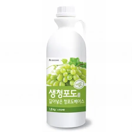 (16:30마감(D) 생과일을갈아넣은청포도베이스(대상/1.8kg)EA 이미지