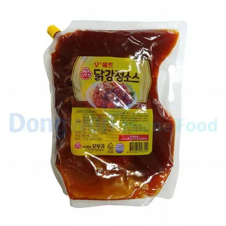 (16:30마감(D) 오쉐프닭강정소스스타우트팩(오뚜기/2kg)EA 이미지