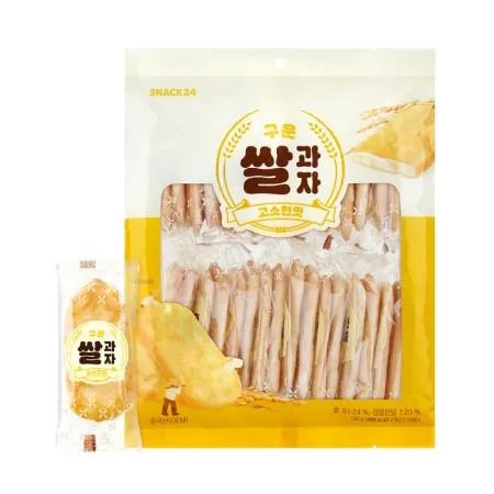 (16:30마감(D) 구운쌀과자고소한맛(스낵24/100G)EA 이미지