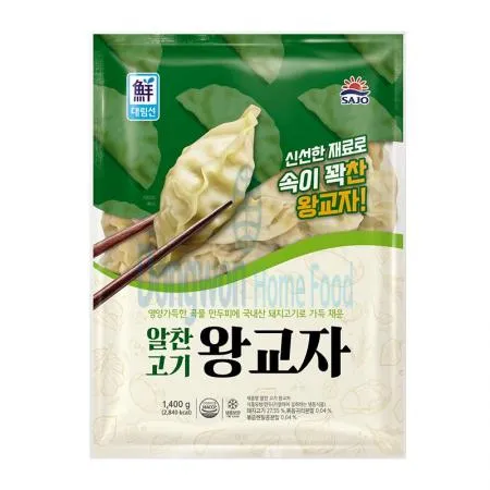 (16:30마감(D) 알찬고기왕교자(사조대림/약40입/냉동/1.4kg)EA 이미지
