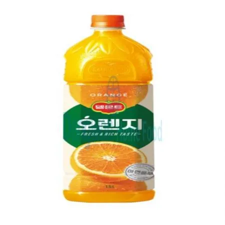 (16:30마감(D) 델몬트오렌지100%주스(롯데칠성/1.5L)EA 이미지