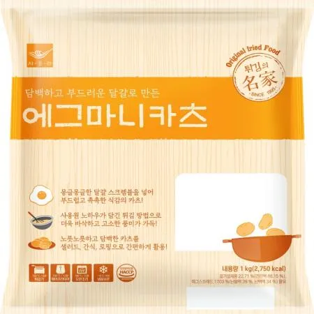 (16:30마감(D) 에그마니카츠(사옹원/약18입/1kg)EA 이미지