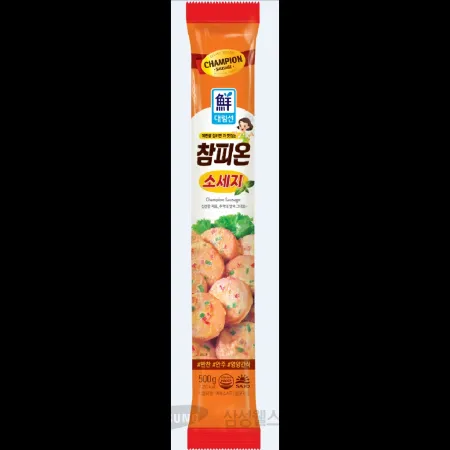 (16:30마감)참피온소시지(500G/EA/돈육:국산/대림/연육:중국산) 이미지