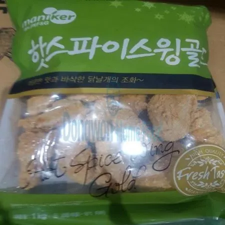 (16:30마감(D) 핫스파이스윙골드(마니커/닭고기:외국산/1kg)EA 이미지