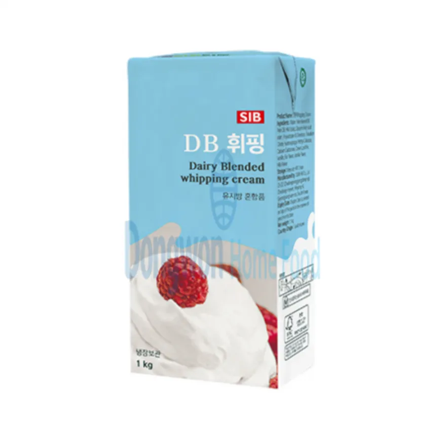 (16:30마감(D) DB휘핑크림(선인/냉장/1L)EA 이미지