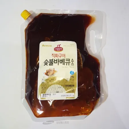 (16:30마감)RTXA직화구이숯불바베큐소스(쉐프원/2KG/PAC/마늘:중국산) 이미지
