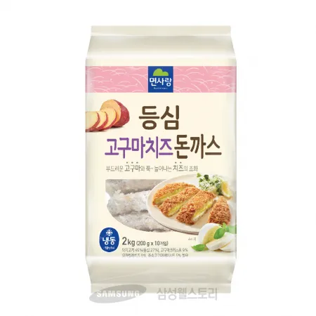 (16:30마감)등심고구마치즈돈가스(면사랑/2KG(200G*10EA)/PAC/돈육:국산) 이미지