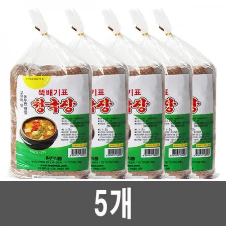 청국장(뚝배기표/2kg*5개/수입산)