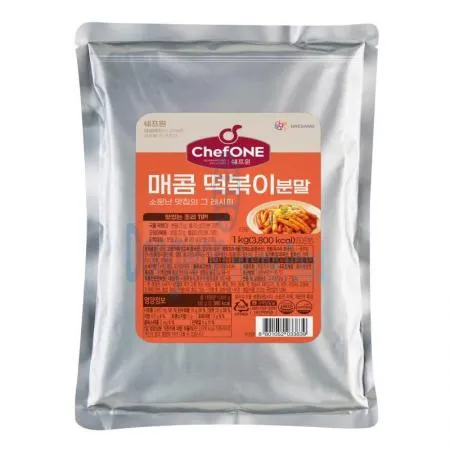 (16:30마감(D) 매콤떡볶이분말(쉐프원/1KG)EA 이미지