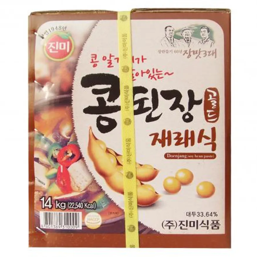(16:30분마감)진미식품 재래콩된장(실온 골드 14Kg/EA) 이미지