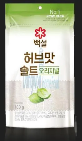 (16:30마감(D) 백설허브소금순한맛(CJ/100g)EA 이미지