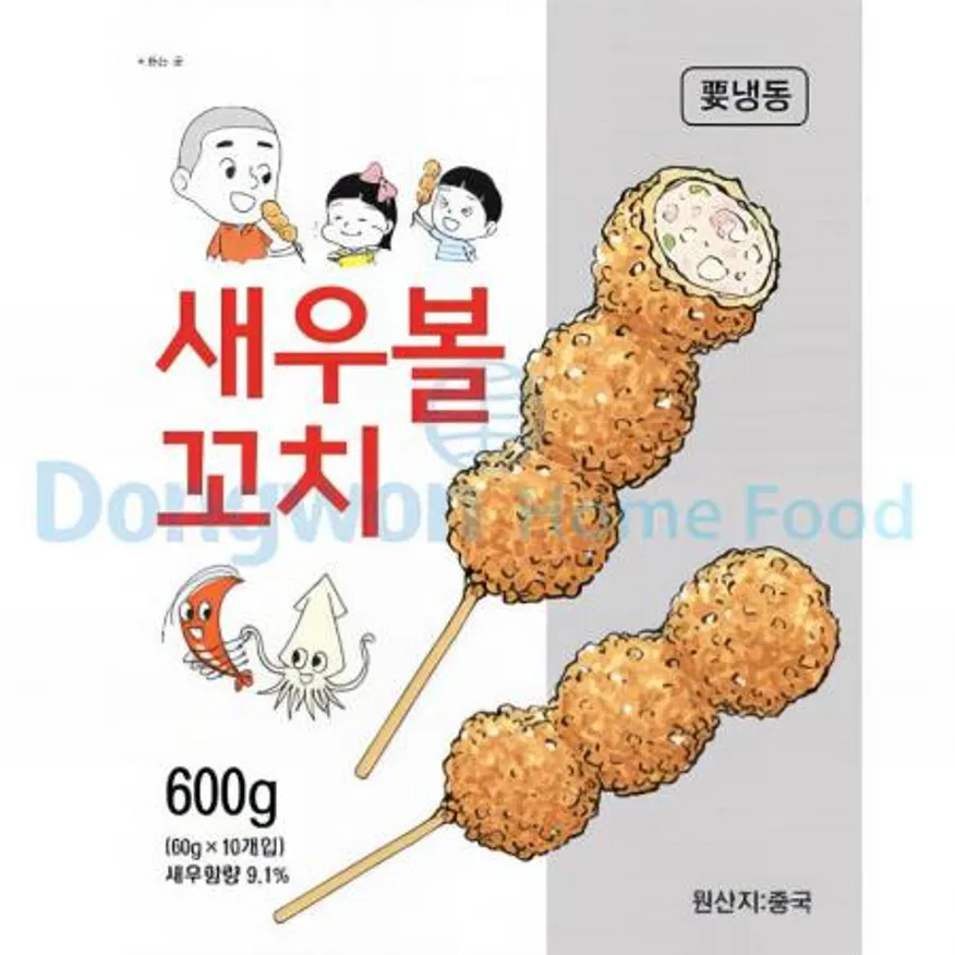 (16:30마감(D) 새우볼튀김꼬치(중국/가토코/600g)EA 이미지
