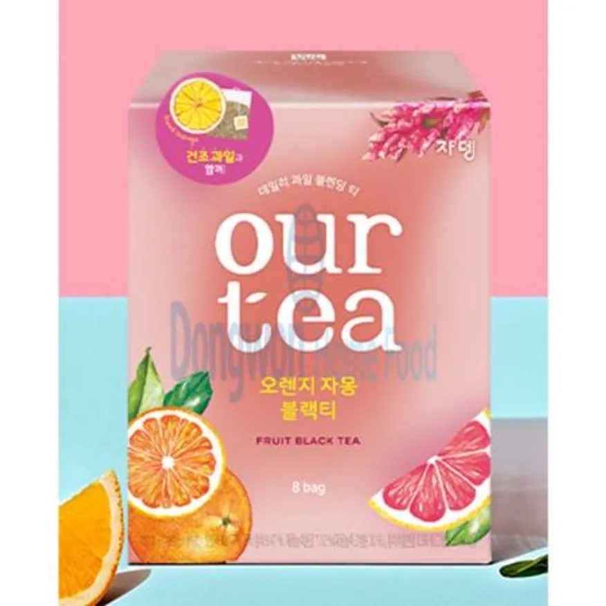 (16:30마감(D) 오렌지자몽블랙티(아워티/18.9G*8입)EA 이미지