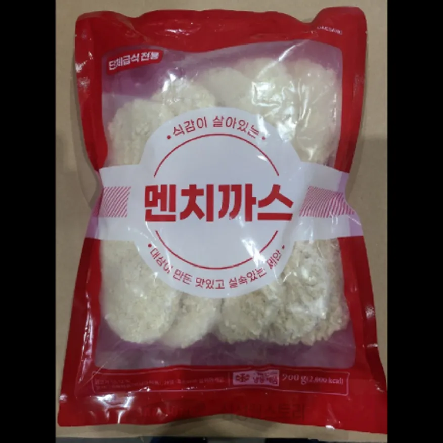 (16:30마감)멘치까스(대상/900G(90G*10EA)/PAC/계육:국산) 이미지