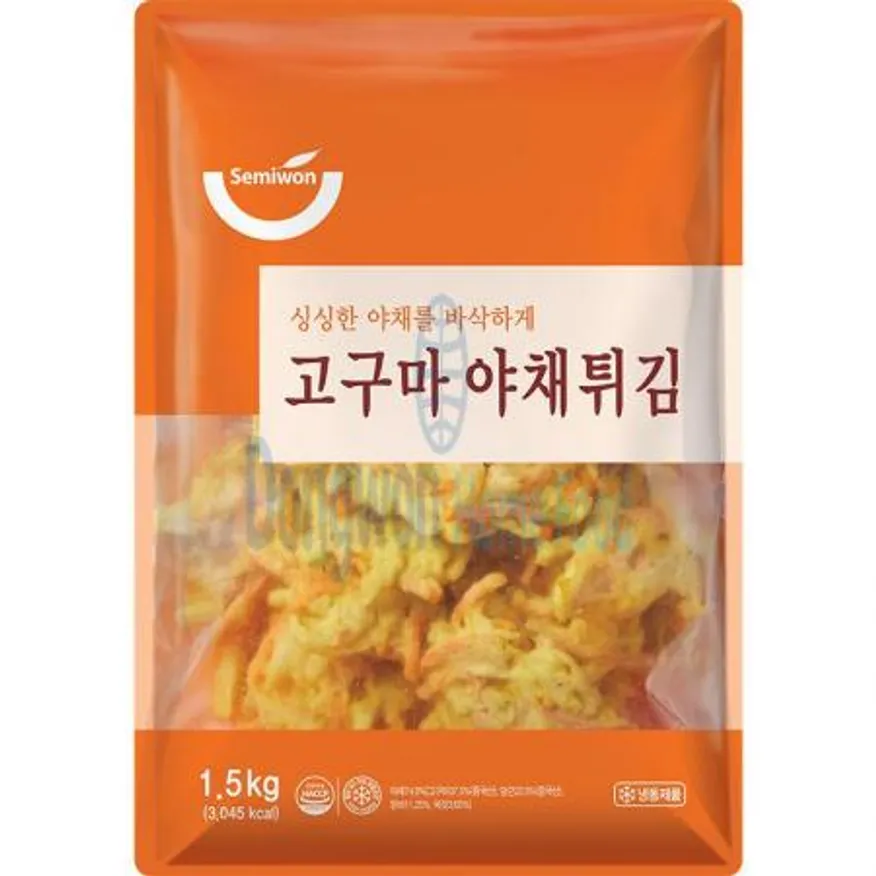 (16:30마감(D) 고구마야채튀김(세미원)1.5kg 이미지