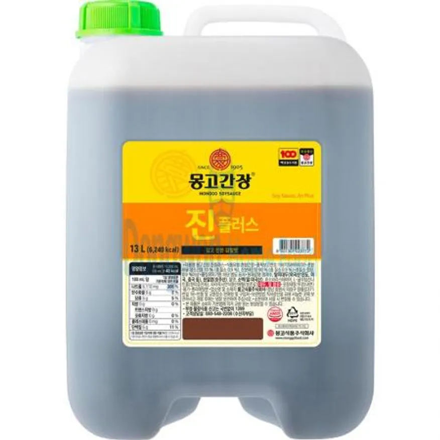 (16:30마감(D) 마산몽고진플러스간장(상온/13L)EA 이미지