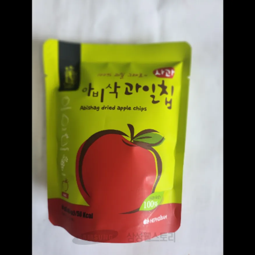 (16:30마감)헵시바아비삭과일칩(14G/PAC/사과:국산/헵시바F&B/사과) 이미지
