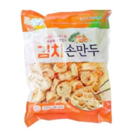 (16:30마감(D) 김치손만두(굿프랜즈/28g*100입)*3EA/2.8kg)EA 이미지