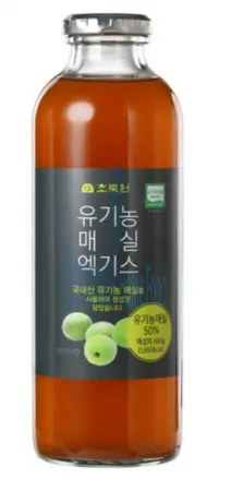 (16:30마감(D) 초록원유기농매실엑기스(660G)EA 이미지