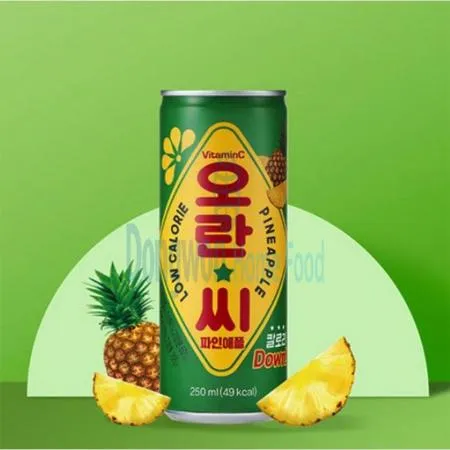 (16:30마감(D) 오란씨(동아오츠카/캔/파인애플/250ml*30입)BOX 이미지