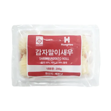 (16:30분마감)골든피트 감자말이새우(냉동 20g*10입 200g) 이미지