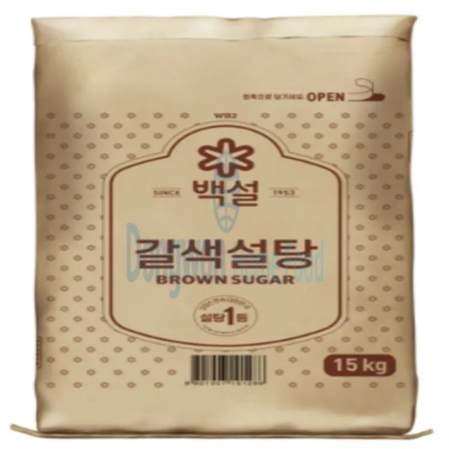 (16:30마감(D) 백설갈색설탕(CJ/15kg)EA 이미지