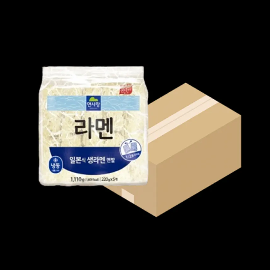 냉동라멘(면사랑/박스/220g*5개*8봉) 이미지