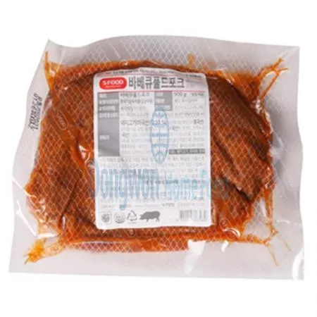 (16:30마감(D) 바베큐풀드포크(에쓰푸드/돼지고기:미국산/500g)EA 이미지