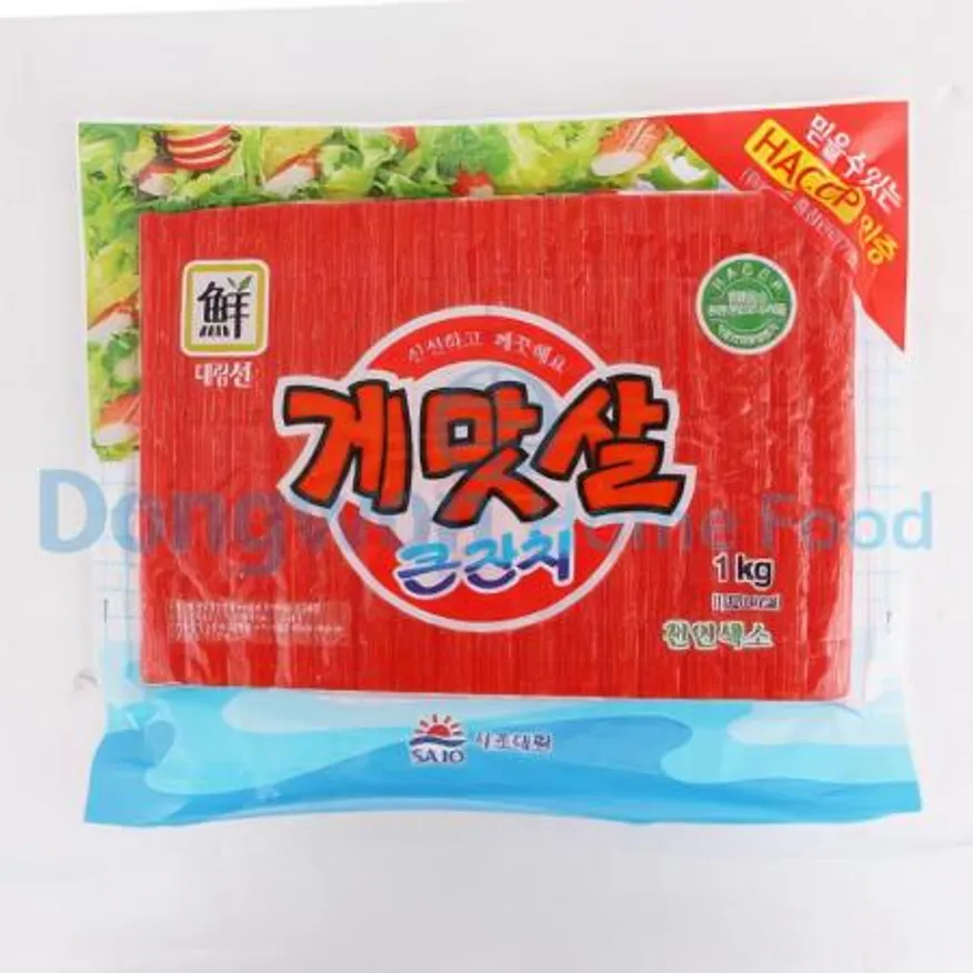 (16:30마감(D) 게맛살큰잔치(연육:외국산/사조대림/1kg)EA 이미지