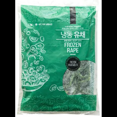 (16:30마감)냉동유채(글로벌냉동/1KG/PAC/중국산) 이미지