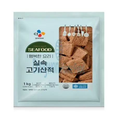 (16:30마감(D) 실속고기산적(CJ씨푸드/닭고기,돼지고기:국내산/1kg)EA 이미지