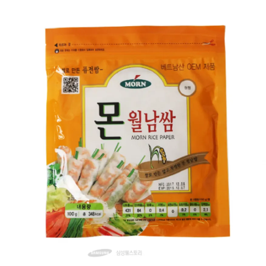 (16:30마감)라이스페이퍼(16CM/몬/100G(20EA)/PAC/베트남산) 이미지