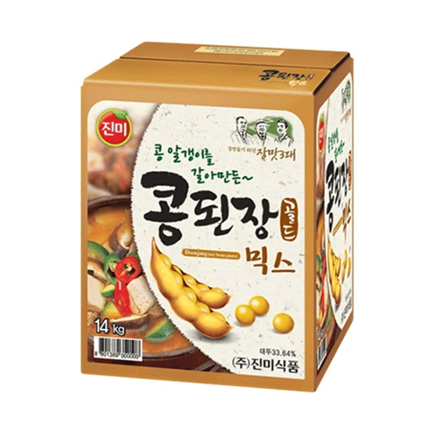 (16:30분마감)진미식품 콩된장믹스(실온 골드 14Kg/EA) 이미지
