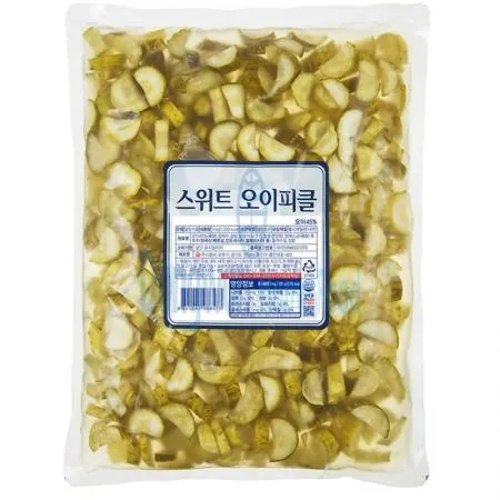 (16:30마감(D) 스위트오이피클(오뚜기/파우치/3KG)EA 이미지