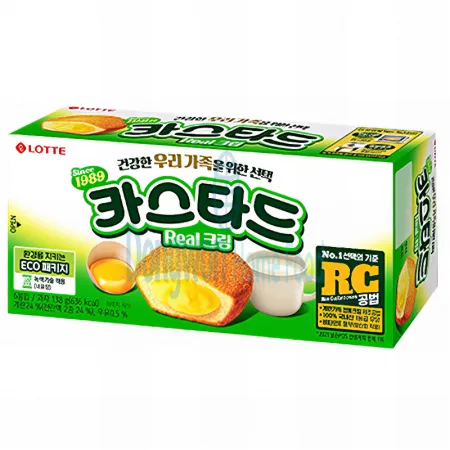 (16:30마감(D) 카스타드(롯데제과/138g(6입))EA 이미지