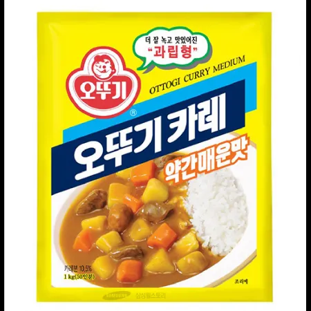 (16:30마감)카레(분말)(1KG/EA/오뚜기/카레분(강황:인도산)/약간매운맛) 이미지