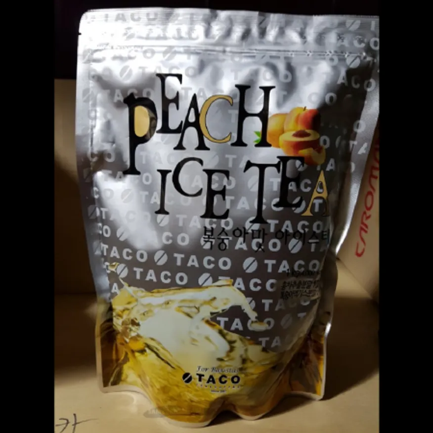 (16:30마감)복숭아아이스티(1KG/PAC/홍차추출액:독일산/타코) 이미지